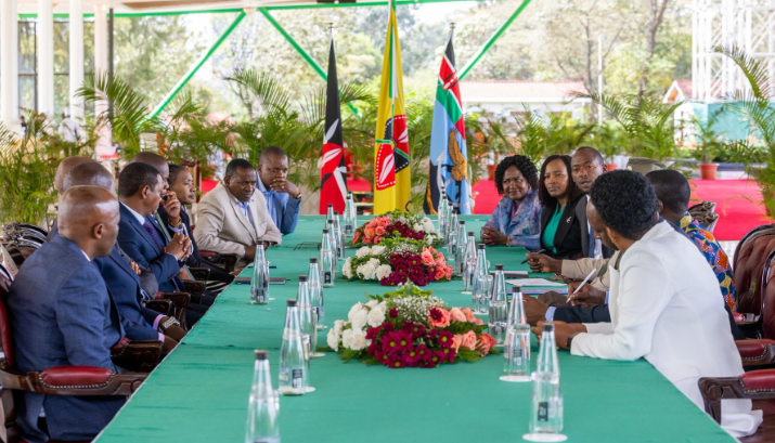 President William Ruto meets Lower Eastern leaders at State House, Nairobi.